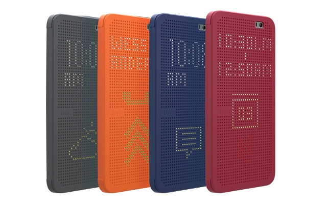 Bao Da HTC Dot View cho HTC One E8/ HTC HC M110 Chính Hãng